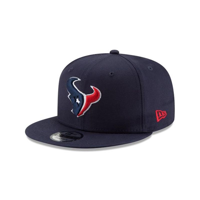 NFL Houston Texans Basic 9Fifty Snapback (HMW6019) - Blue New Era Caps